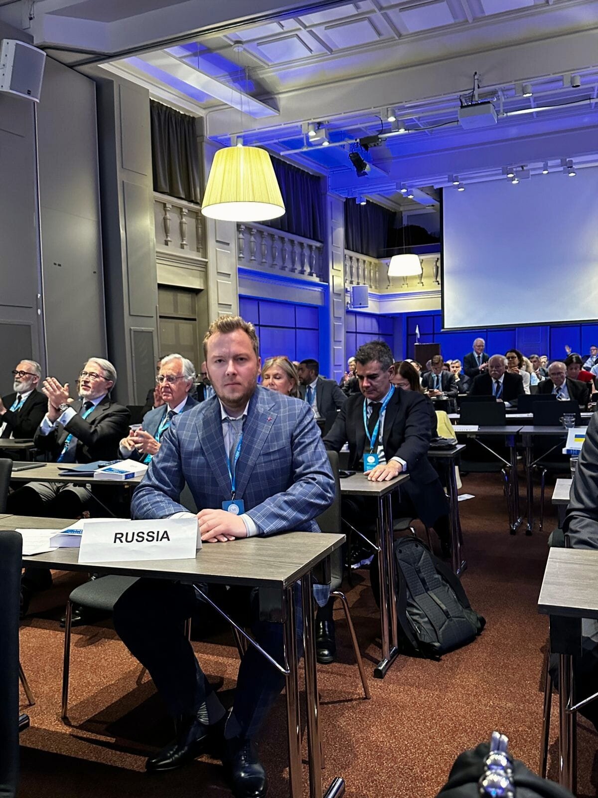 Konstantin Krasnokutskiy Develops International Partnerships at the Comité Maritime International Colloquium in Göteborg, Sweden