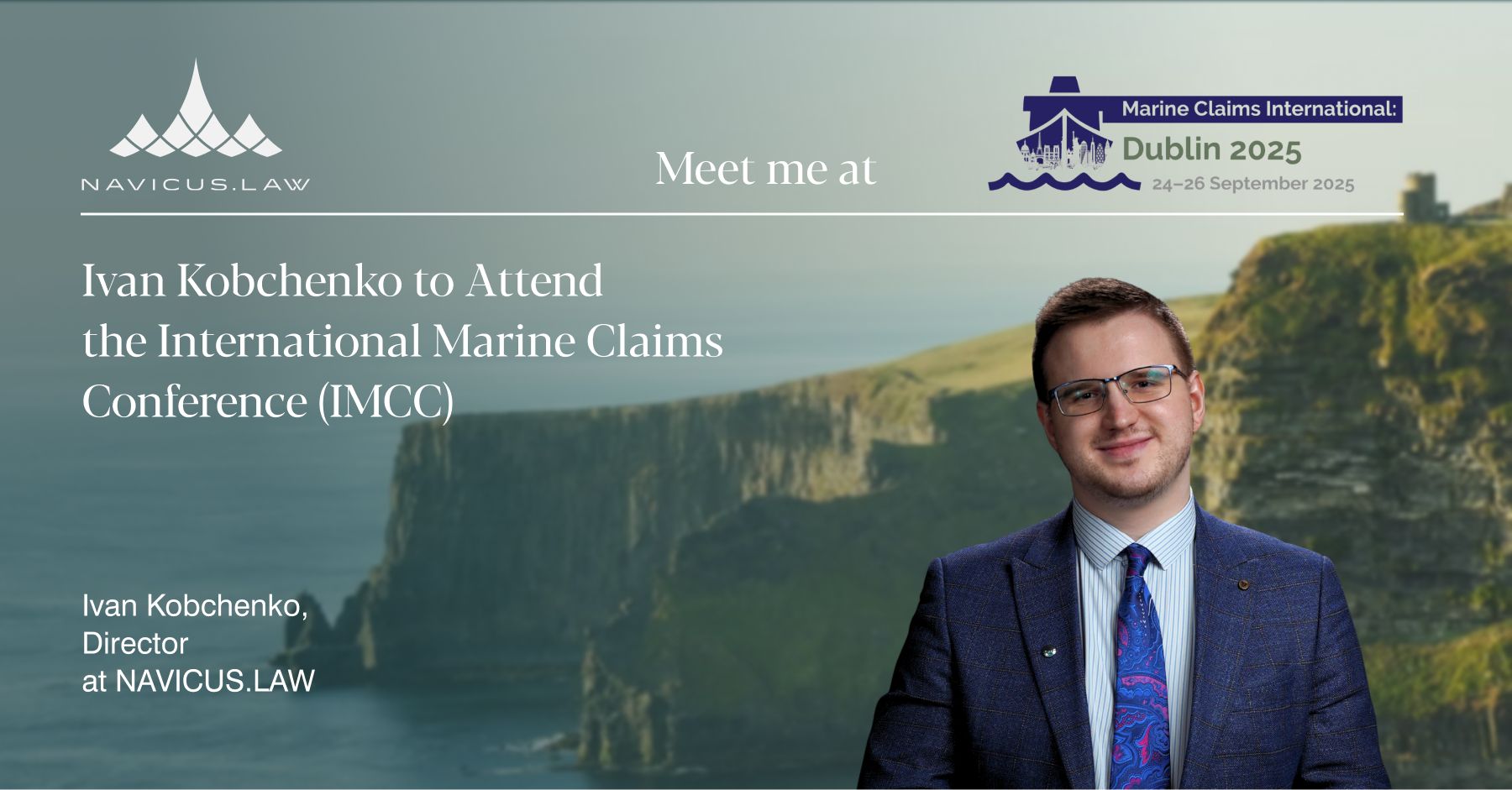 Ivan Kobchenko to Attend the International Marine Claims Conference (IMCC)