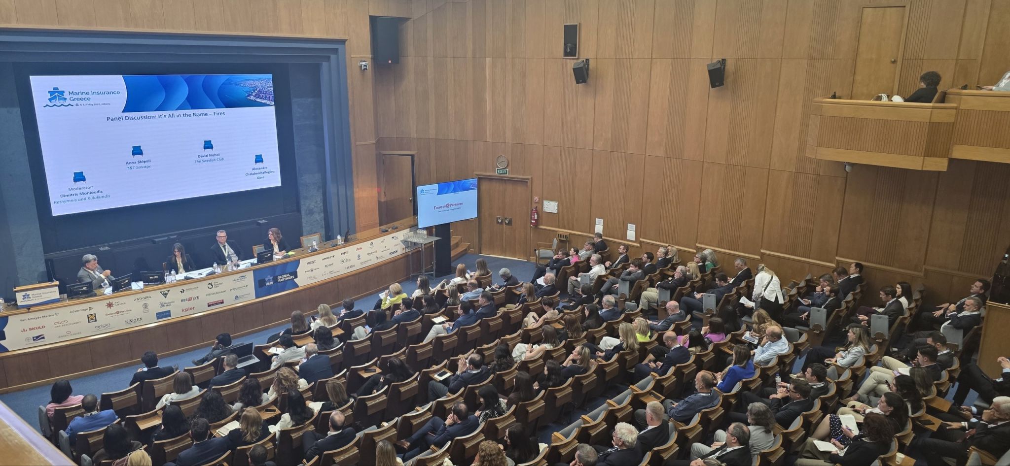 Konstantin Krasnokutskiy at the Marine Insurance Greece 2026 Conference in Athens